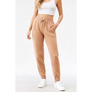 PacSun Love by Lottie Moss Knit Jogger Sweatpants Tan Women’s Small High Rise